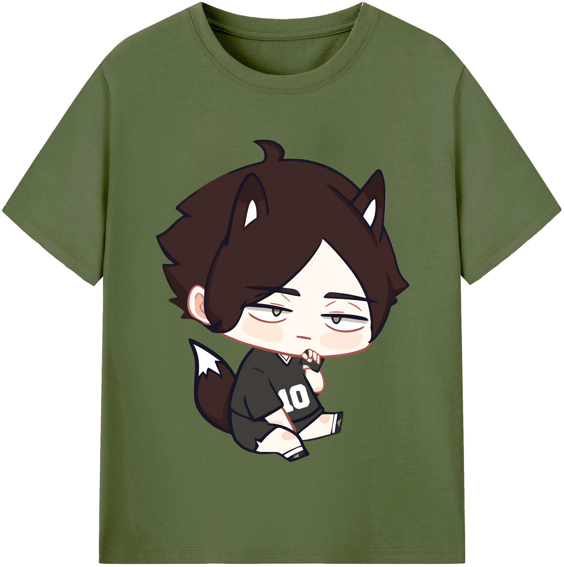 （画像用） ハイキュー!! Haikyu!! 綿100％半袖Tシャツ（フロントプリント）